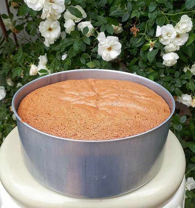 طرز تهیه کیک اسفنجی خوشمزه با پف زیاد به روش حرفه ای