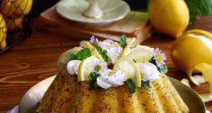 طرز تهیه کیک لیمویی ساده با بافت اسفنجی در خانه
