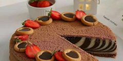 طرز تهیه دسر زبرا خوشمزه و مجلسی با بیسکویت پتی بور