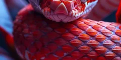 تعبیر خواب مار خالدار + مار خال خالی سیاه و قهوه ای و زرد برای دختر مجرد
